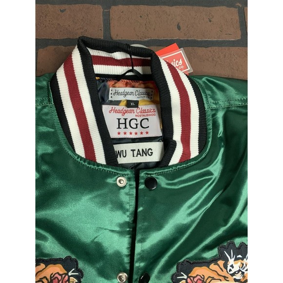 WU-TANG CLAN -Tiger Headgear Classics Streetwear Jacket~Never Worn~S M 3XL - Picture 6 of 9